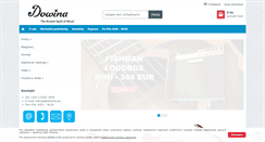 Desktop Screenshot of dowina.com